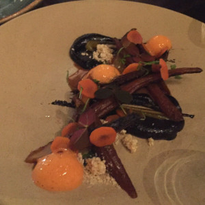 Coffee-roasted carrots, Band of Bohemia