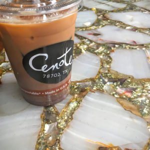 Iced house-made chai with espresso, Cenote