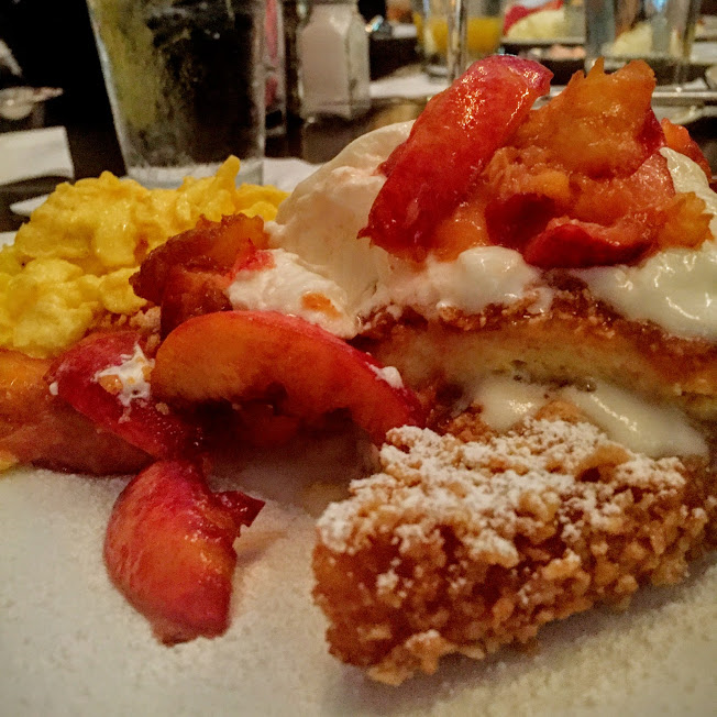 Hill Country peach French toast, Cappy's