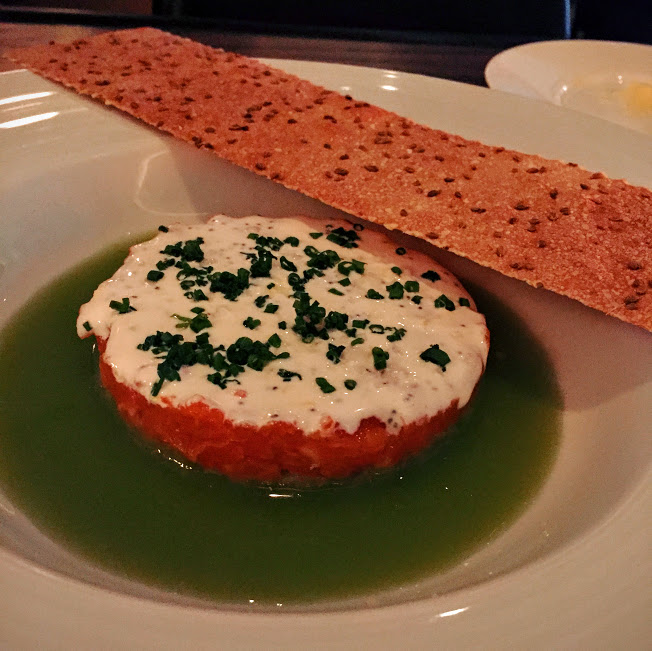 Chilled salmon tartare, Swift & Sons