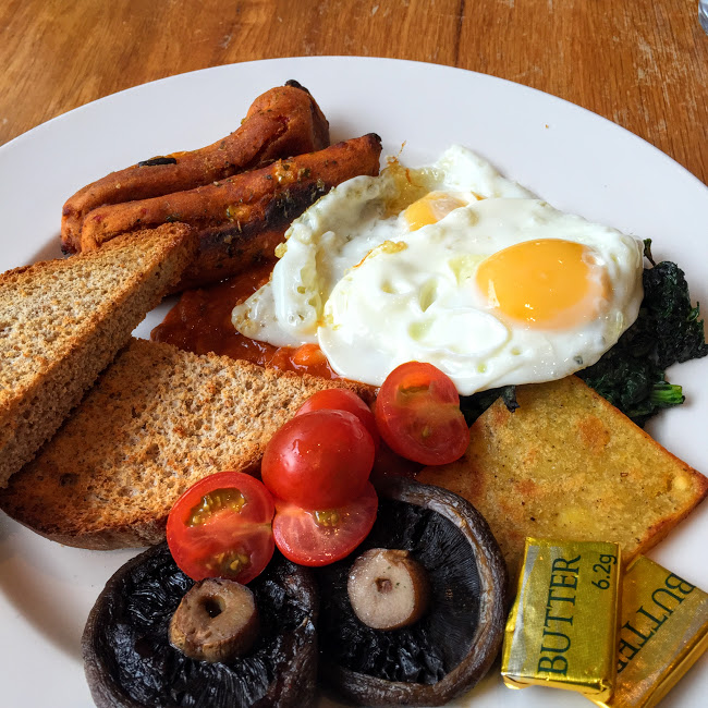 Veggie breakfast, Loudon's Cafe and Bakery