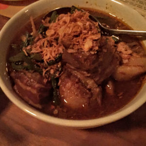 Kaeng hang leh pork belly curry, Pok Pok pop-up