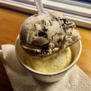 Pina colada and Oreo ice cream, The Truck Stop