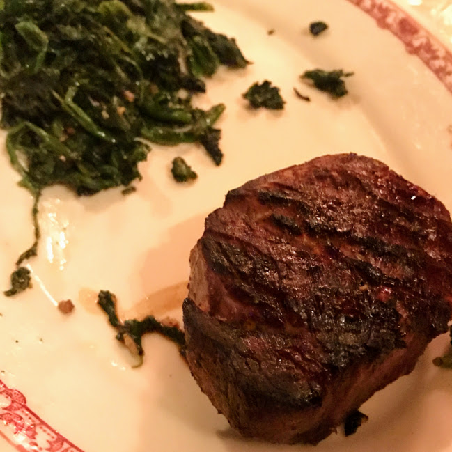 Broiled filet mignon, Gene & Georgetti