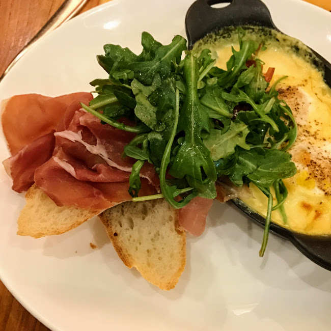 Baked eggs, Appellation