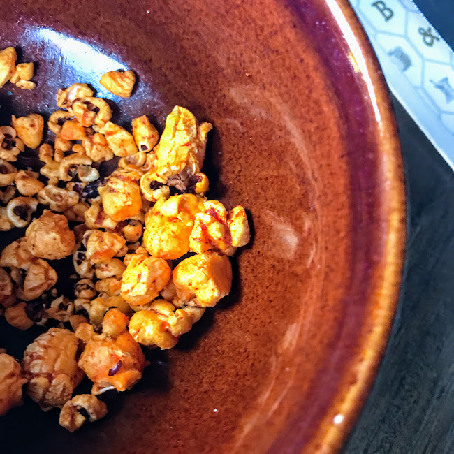 Gochugaru chile popcorn, Forbidden Root