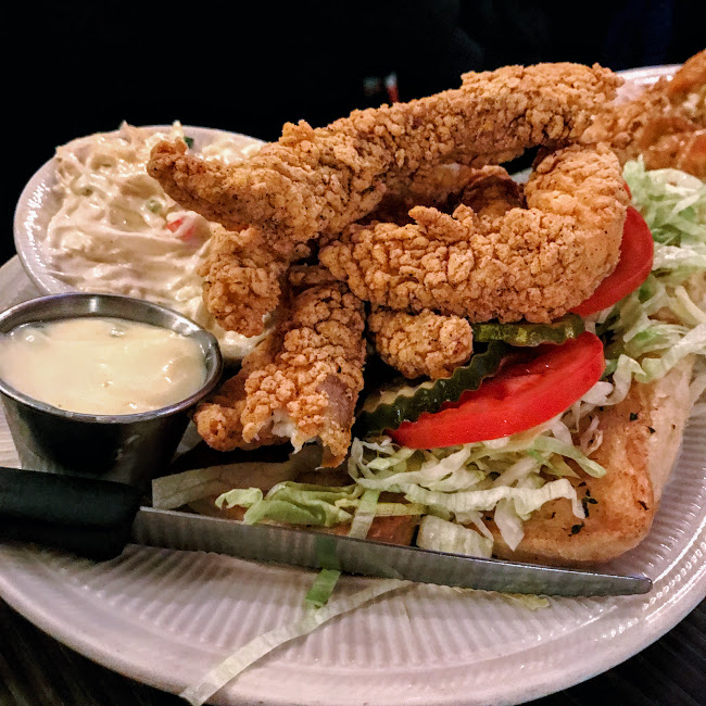 Fried catfish po'boy, Heaven on Seven