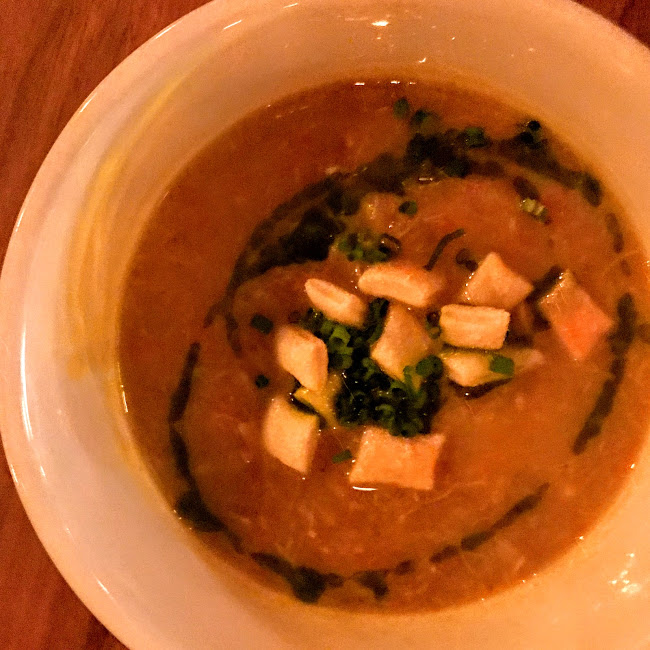 Crab bisque, Split-Rail