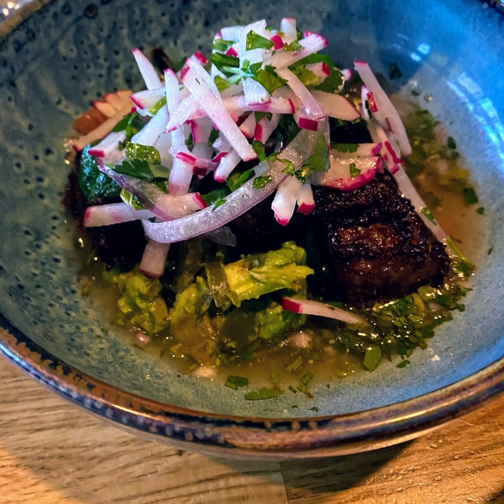 Crispy beef short ribs, Girl & the Goat