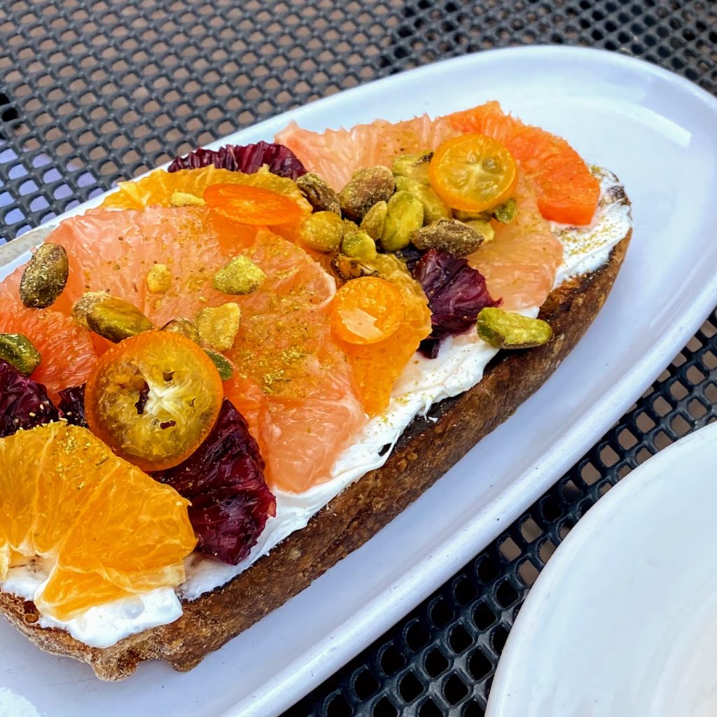 Winter citrus toast, Scratchboard Kitchen