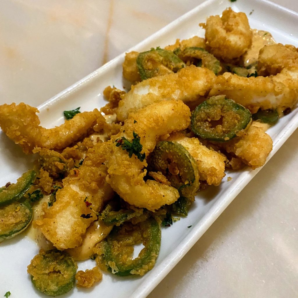 Calamari, Glacier Brewhouse